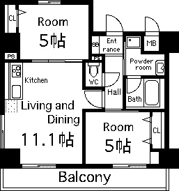 アジハラハイム の間取り