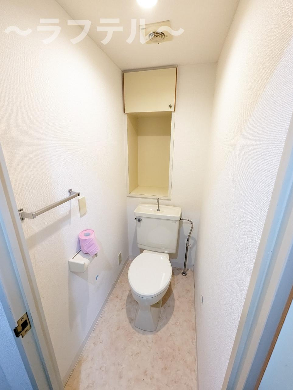 所沢市けやき台２丁目の賃貸マンションのトイレ|別部屋イメージ写真