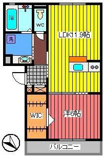 メゾンＤ－常盤の間取り