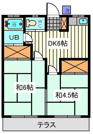 ひかりコーポの間取り