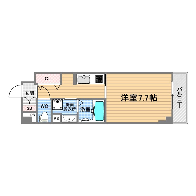 ミルト熊野の間取り