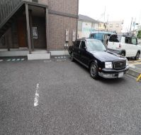 カーサ・ヴェルデの駐車場