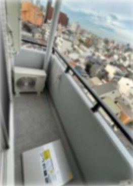 ヒルズパークサイド のバルコニー