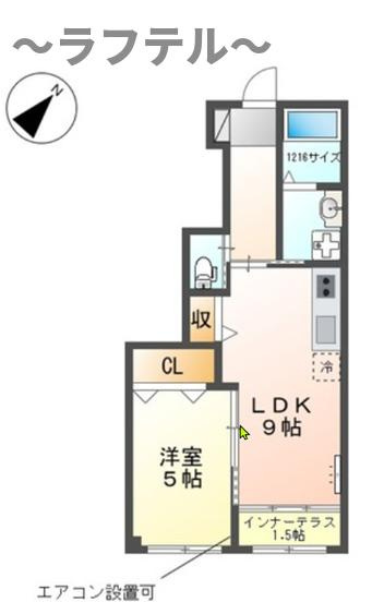 スターパレットⅡの間取り