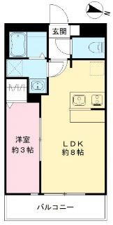 カサ　デ　ルーナの間取り