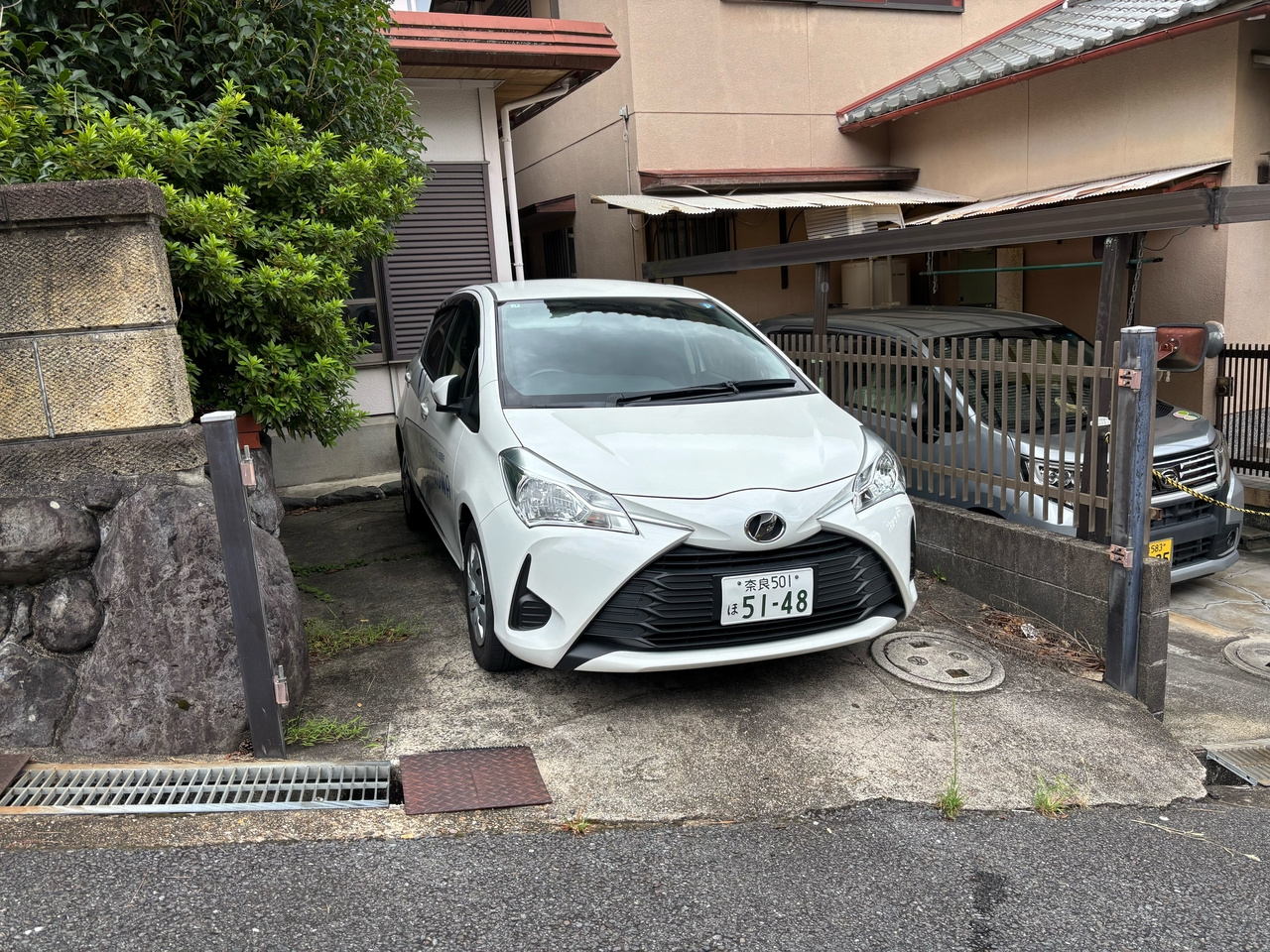 米山台3丁目戸建の駐車場