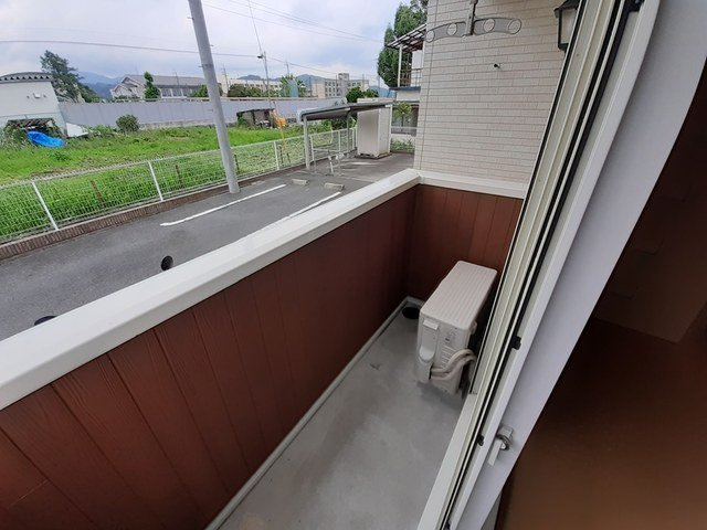メゾン　ソレイユのバルコニー