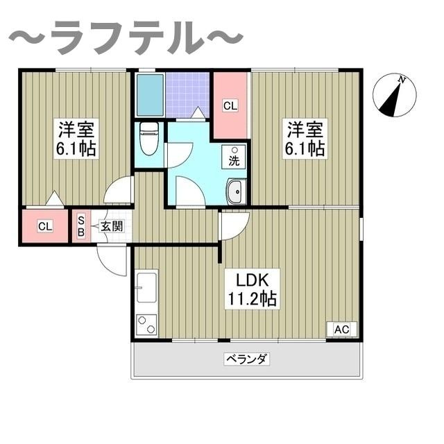 サンライズA★の間取り
