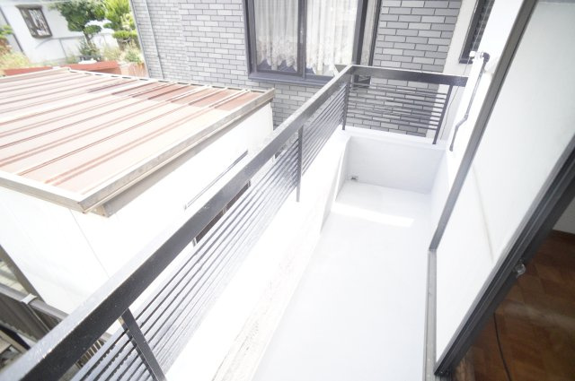 上牧町米山台戸建のバルコニー