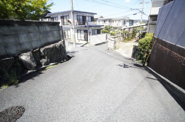 上牧町米山台戸建のエントランス