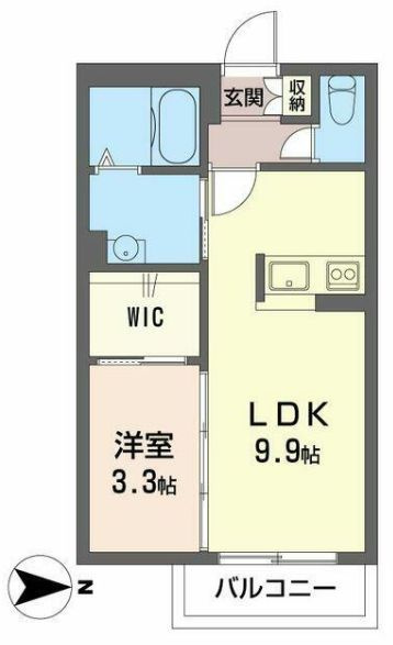 セントルーガ西青木の間取り