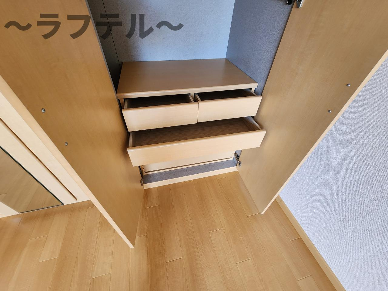 ペティハウス弐番館の収納|別部屋イメージ写真