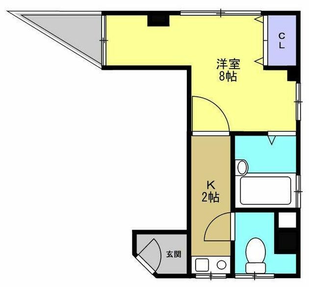 マンション麗和の間取り