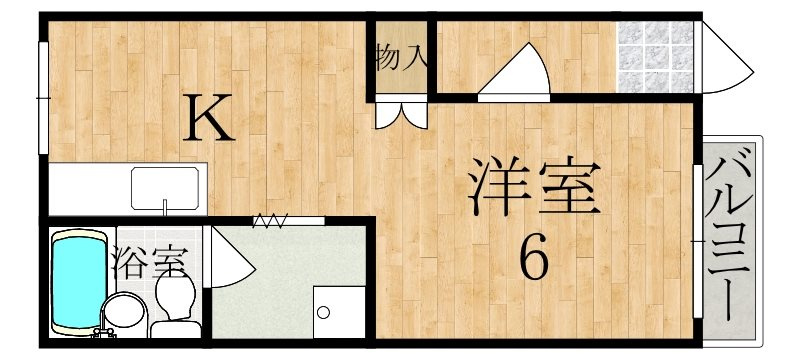 ＷＥＳＴ　ＰＡＤＤＹの間取り