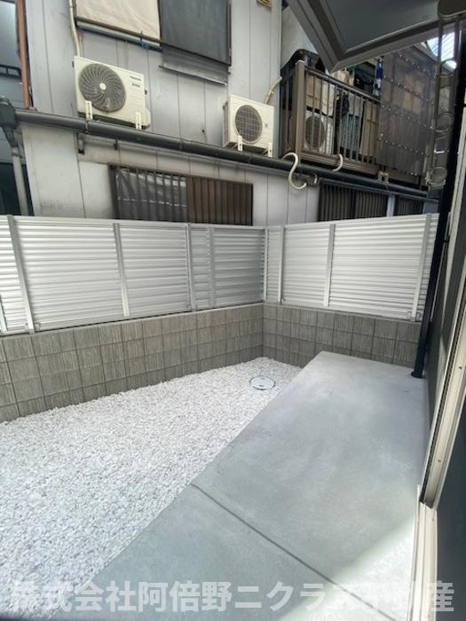 カーサルミノサ王子町のバルコニー