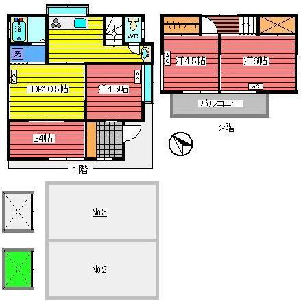 白幡４丁目貸家の間取り|★間取りです★