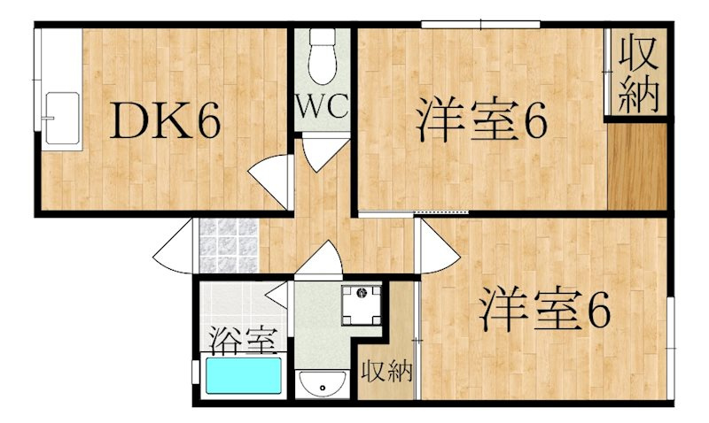 Ｍ’ｓ天理の間取り