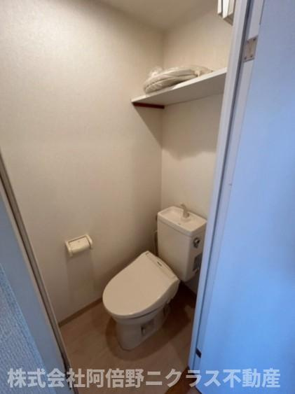 カシェット緑橋のトイレ|内装は別部屋の参考写真です。
