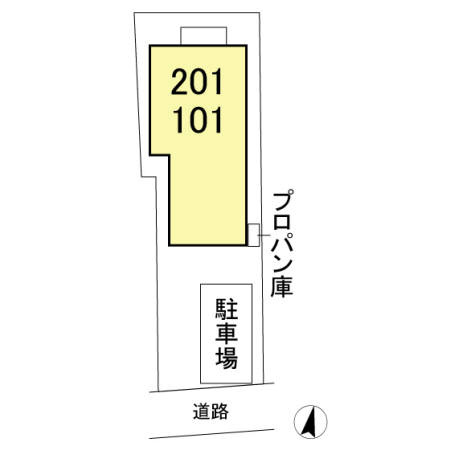 彩の家の区画図