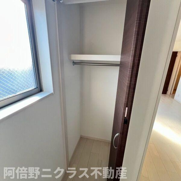 F asecia minosの収納|内装は別部屋の参考写真です。