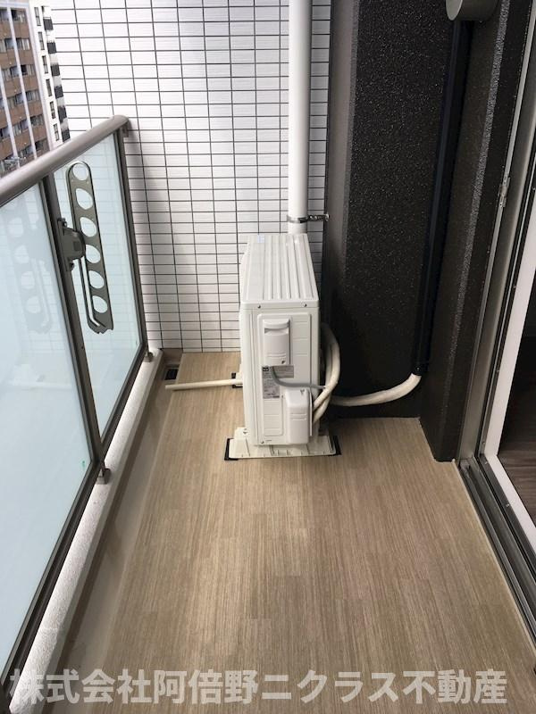 エルディオーネ上町台のバルコニー