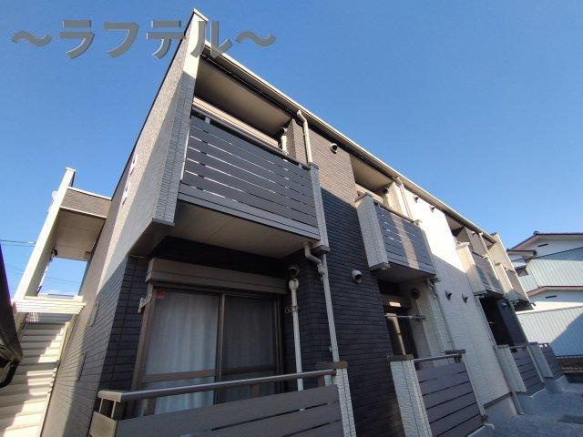 所沢市けやき台２丁目のアパートの外観