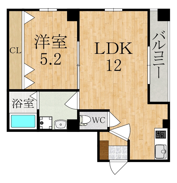 エクセレント天理の間取り