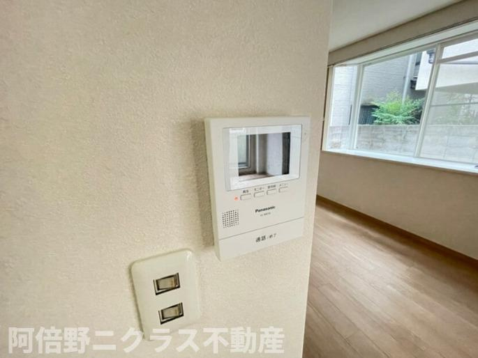 ディマーンシュ阿倍野のセキュリティ|内装は別部屋の参考写真です。