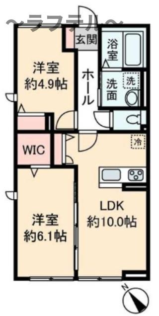 ハイムメゾン新狭山Cの間取り