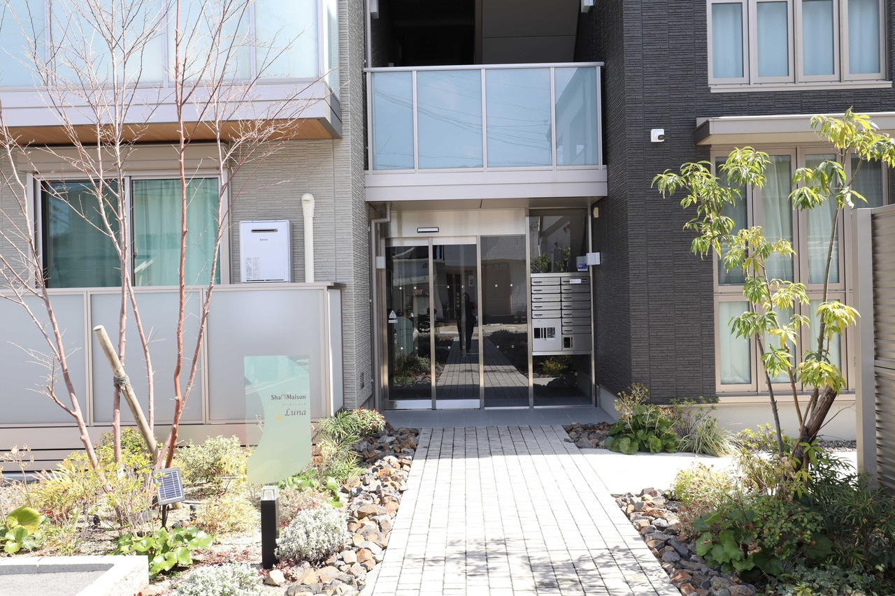 Ｓｈａ　Ｍａｉｓｏｎ　ＬＵＮＡ　Ａのエントランス