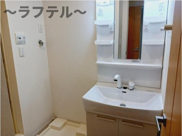 コンフォーティアBの洗面所