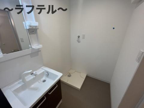 ジーメゾン狭山セレーノの独立洗面台