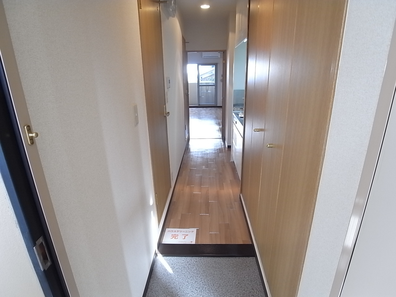 椿の玄関