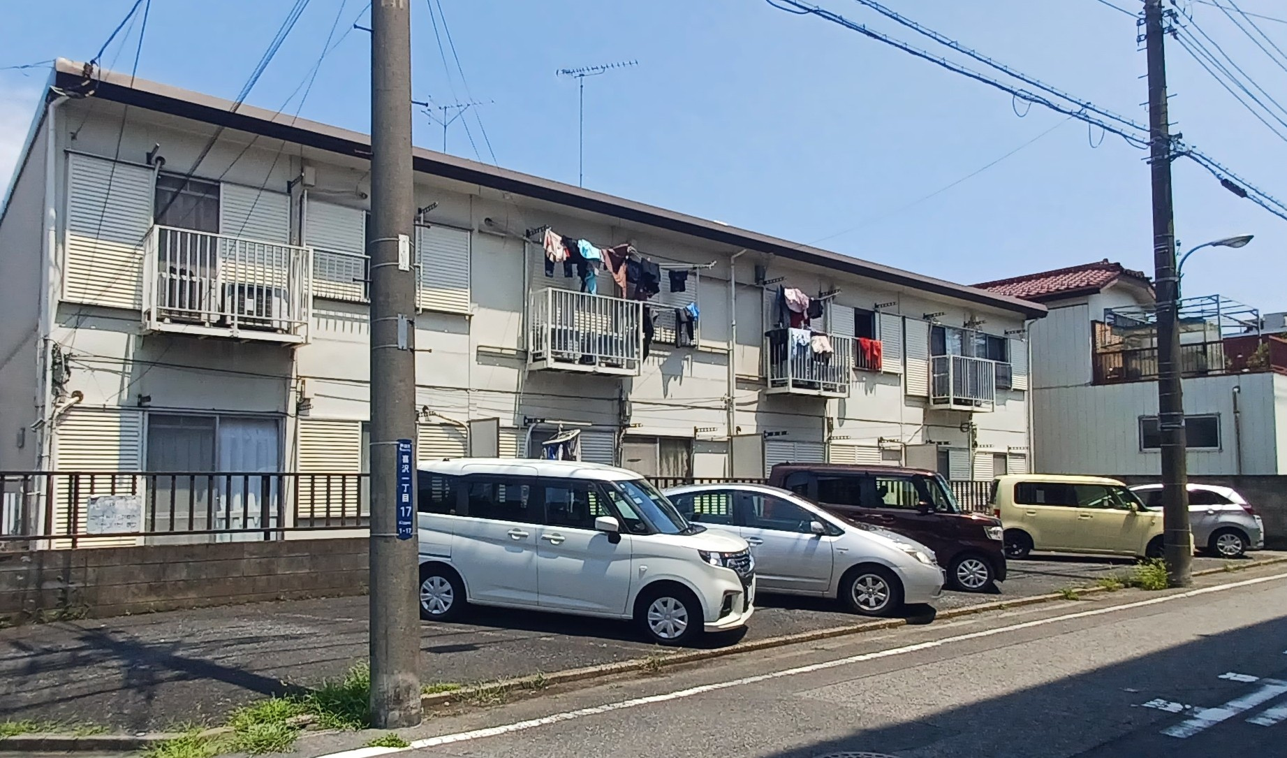 ハイツサキタマ2の駐車場