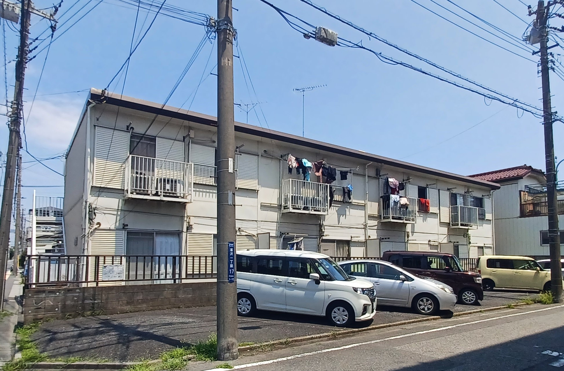 ハイツサキタマ2の外観
