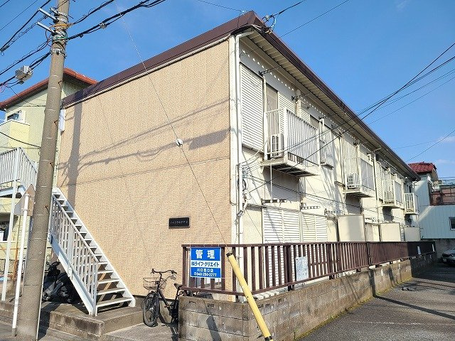 ハイツサキタマ2の外観|★軽量鉄骨造２階建てアパート！外観です。★