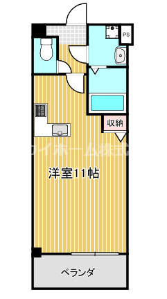 パーラム守口の間取り|図面・画像と現況が相違する時は現況を優先させていただきます。