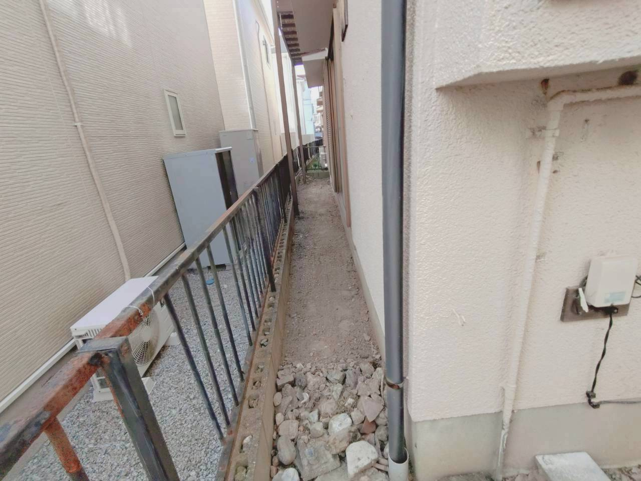 すぐそこハウスの駐車場