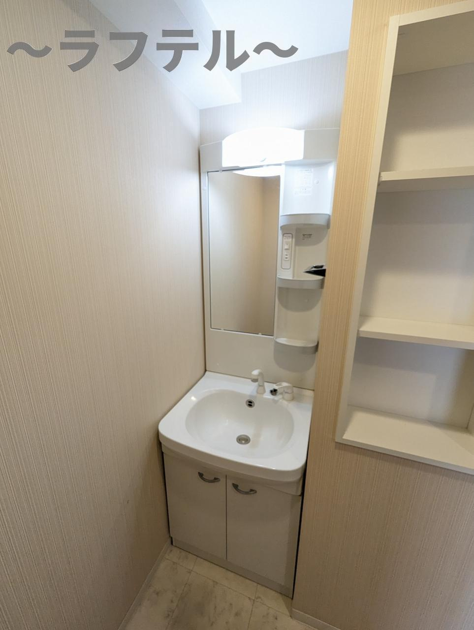 N-Stage西所沢の独立洗面台|別号室イメージ写真