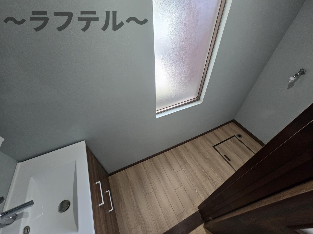小手指ガーデン戸建の洗面所