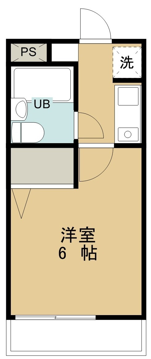 所沢メゾン3号館の間取り