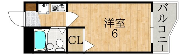 シティパレス富雄北の間取り