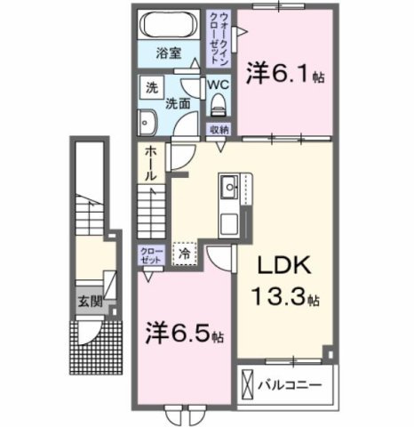 ｍａ　ｍａｉｓｏｎ　マ・メゾンの間取り