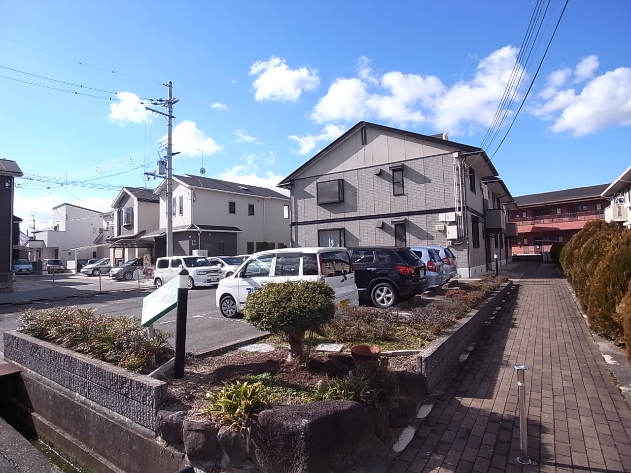 ラークハイムⅡのエントランス