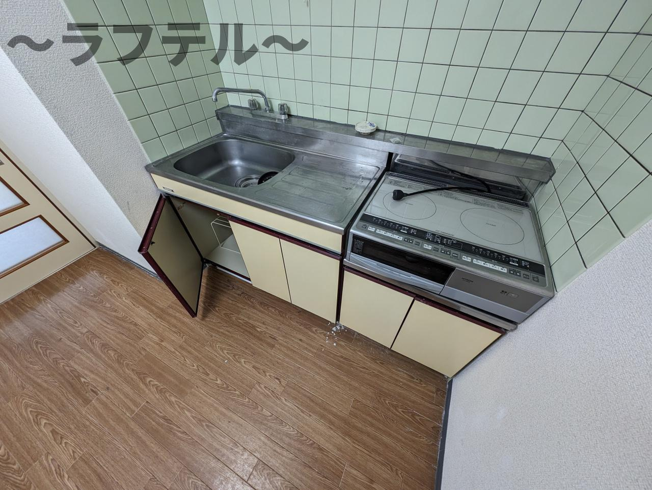 所沢市緑町３丁目の賃貸マンションのキッチン