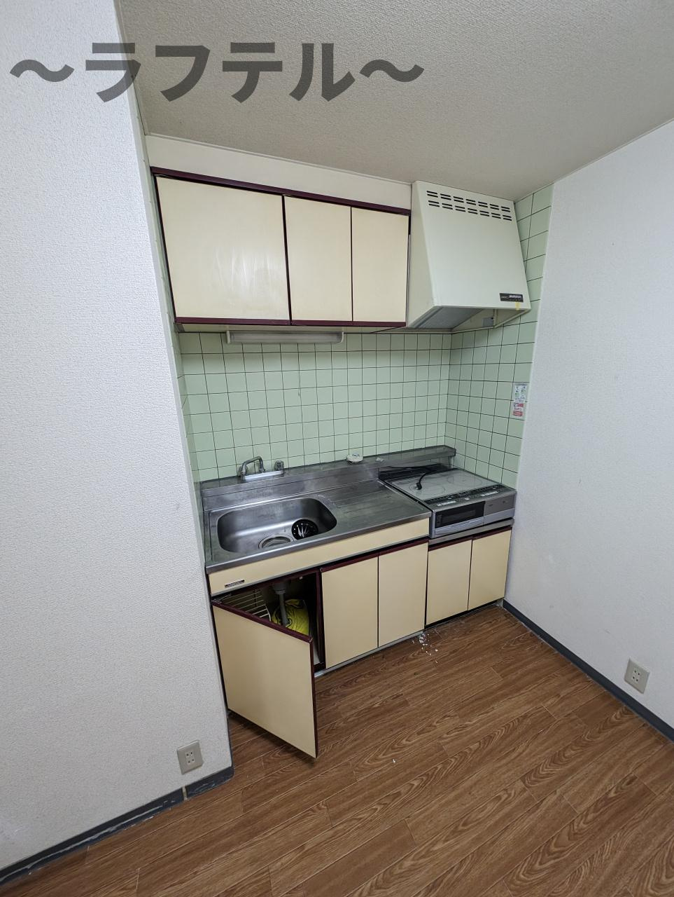 所沢市緑町３丁目の賃貸マンションのキッチン