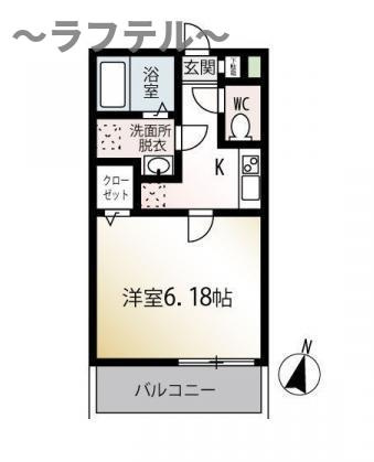 MQuarto西所沢の間取り