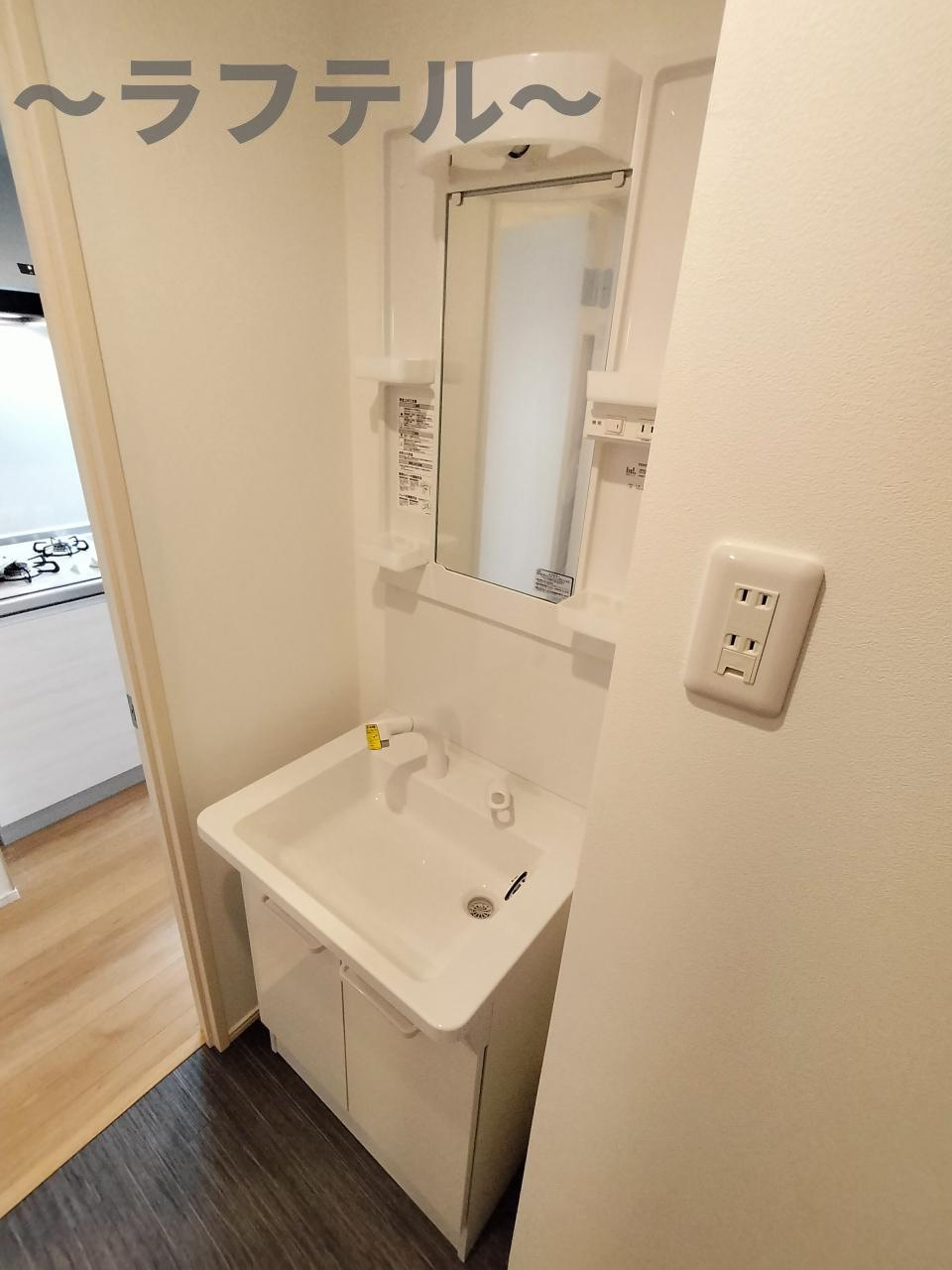 MQuarto西所沢の独立洗面台|別部屋イメージ写真