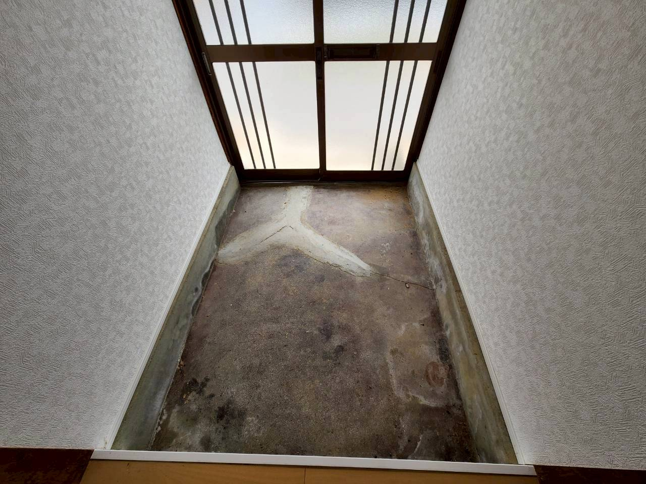 五条２丁目平屋の玄関