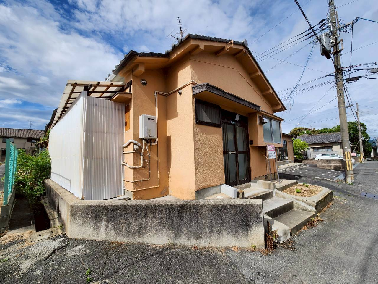 五条２丁目平屋のエントランス